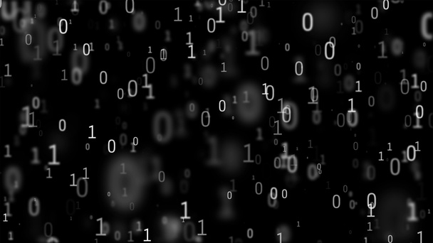 01 або двійкові номери на екрані комп'ютера на фоні матриці монітора, цифровий код даних в концепції хакерів або технології безпеки. Абстрактна ілюстрація
 - Фото, зображення