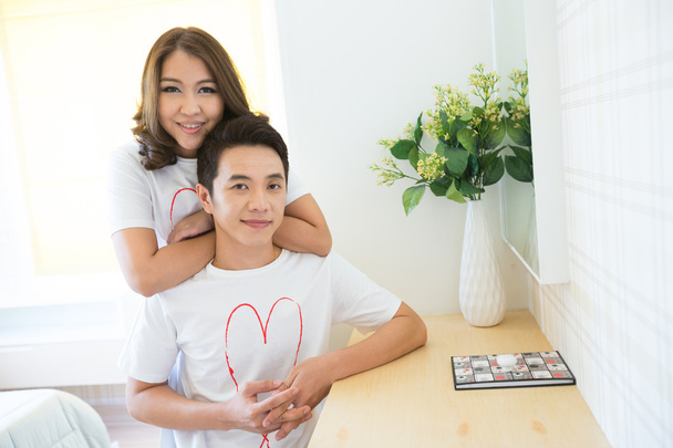 Happy Young Adult Couples - 写真・画像