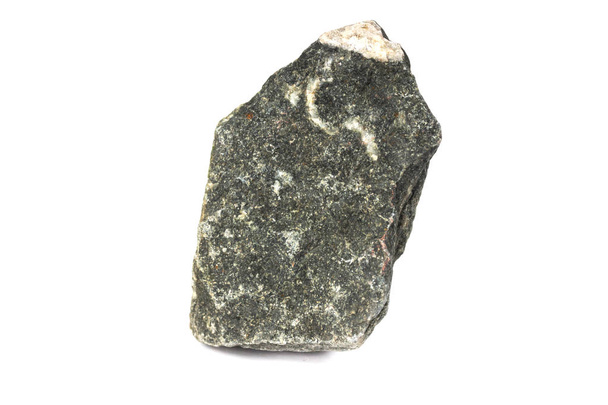 Basaltti kivi teollisuuslaitoksista eristää valkoisella pohjalla
 - Valokuva, kuva
