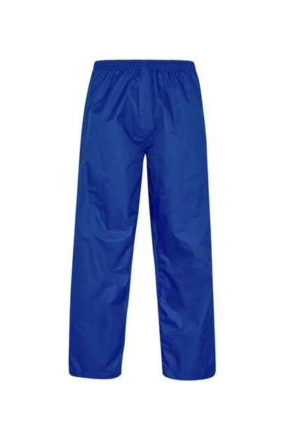 Pantalon de sport bleu isolé sur fond blanc
 - Photo, image