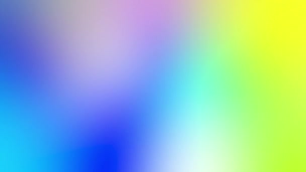 Veelkleurige slowmotion gradient achtergrond - Video