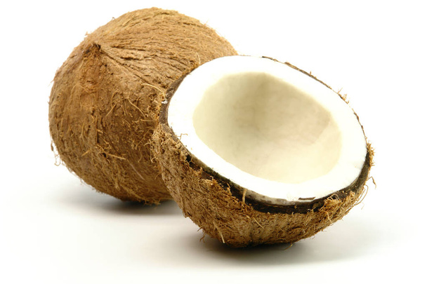 Fresh Coconuts isolated on white background - Fotografie, Obrázek