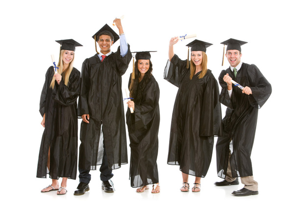 Graduation: Teens Excited to Graduate - Foto, Bild