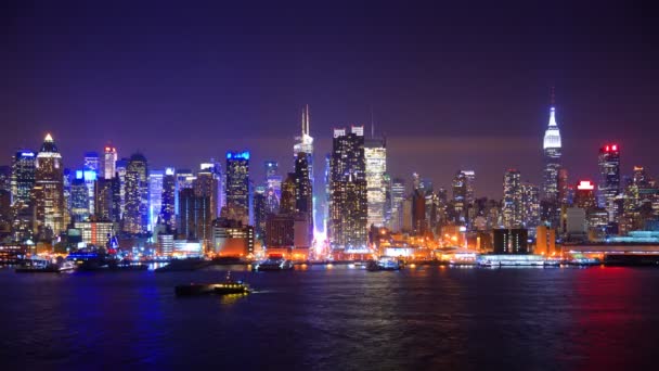 Nowy Jork, panorama miasta - Materiał filmowy, wideo