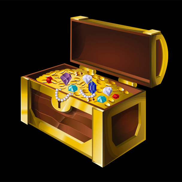 caja de oro icono del juego
  - Vector, imagen