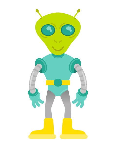 Personagem alienígena bonito
  - Vetor, Imagem