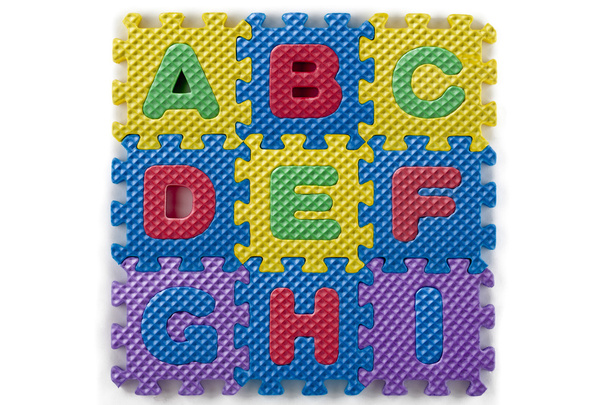 Alphabet pièces de puzzle
 - Photo, image