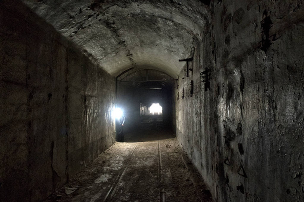 abandoned military underground fortifications on the territory of the former Soviet Union. - Photo, Image