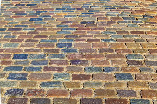 padrão de rua de pedra velho calhau
 - Foto, Imagem