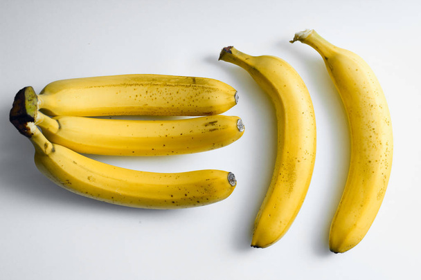banana on white background - Fotó, kép