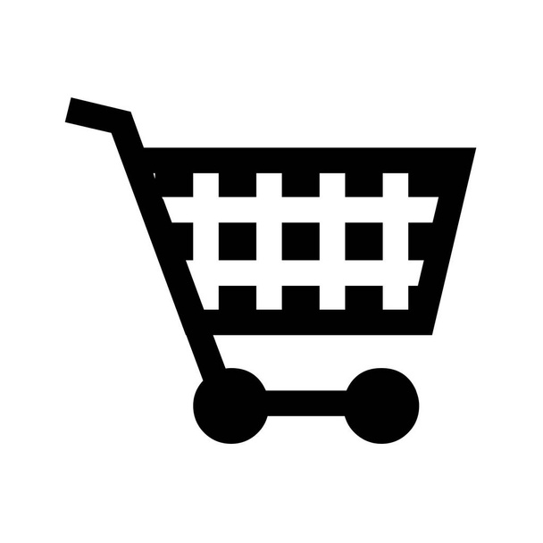 Bevásárló kosár szimbólum illusztráció - Fotó, kép