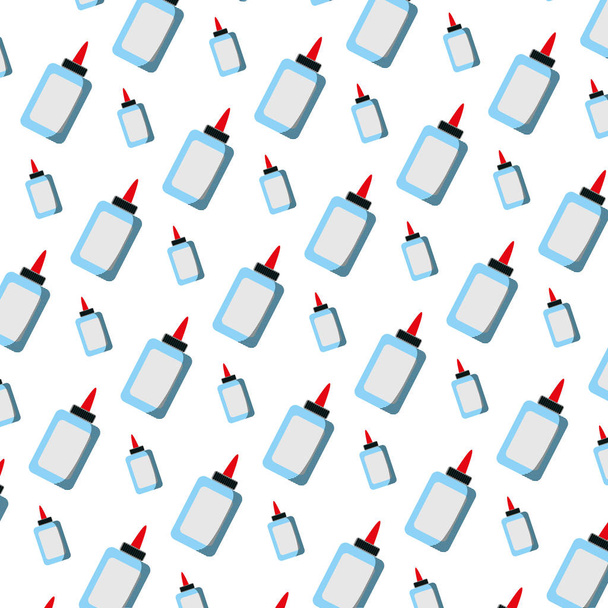 colla bottiglia scuola utensile sfondo vettore illustrazione
 - Vettoriali, immagini