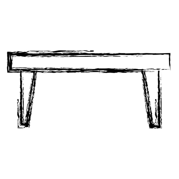 madeira grunge mesa de jantar decoração de interiores vetor ilustração
 - Vetor, Imagem