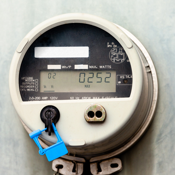 Smart grid lakossági digitális wattmérő-ellátás - Fotó, kép