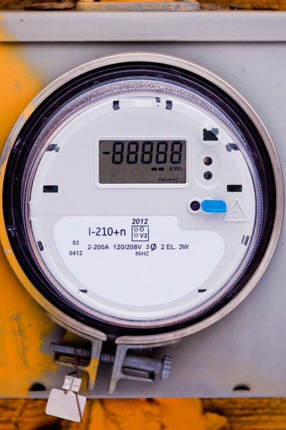 Smart grid residential digital power supply meter - Photo, Image