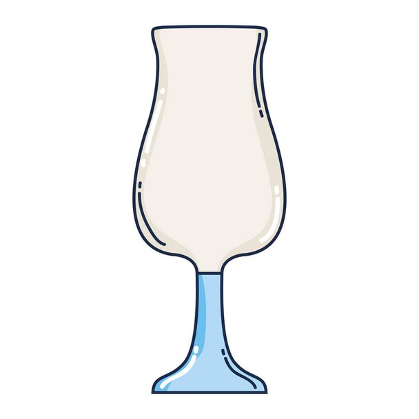 cystal frágil objeto vidro estilo vetor ilustração
 - Vetor, Imagem