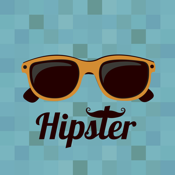hipster illustration - Wektor, obraz