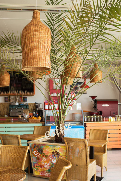 Interior design Café kávézóval és egy kis kávézó - Fotó, kép