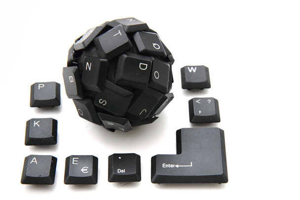 Tastaturkugel als neues Eingabegerät für Ihren Computer - Foto, Bild