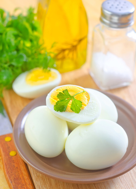 boiled eggs - Фото, изображение