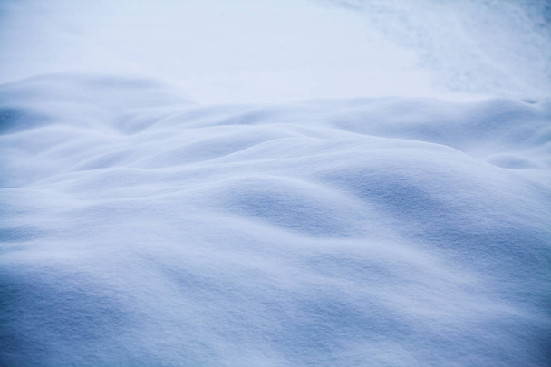 Beautiful abstract snow shapes - Foto, afbeelding