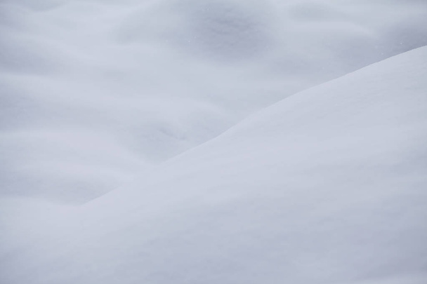 Abstract snow shapes - snow texture  - Φωτογραφία, εικόνα