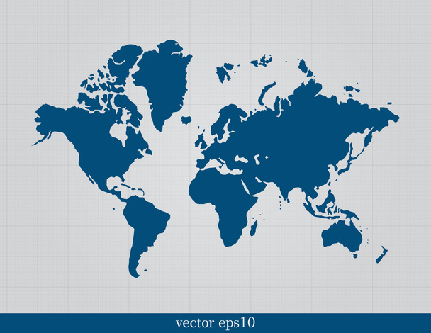 World map. Vector - Vector, Image