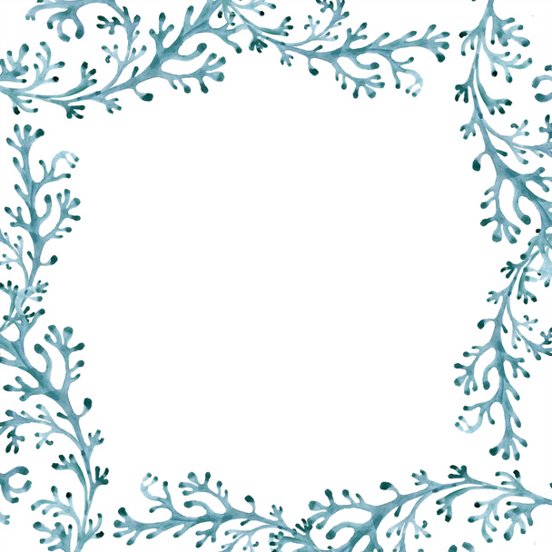 Μπλε φλοράλ βοτανικό ίριδα. Άγρια άνοιξη φύλλων wildflower απομονωμένη. Ακουαρέλα φόντο εικόνα σύνολο. Ακουαρέλα σχεδίασης μόδας ακουαρέλα. Πλαίσιο συνόρων στολίδι τετράγωνο. - Φωτογραφία, εικόνα