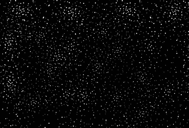 -Gwiazdkowy dot i miejsca w galaxy przestrzeni czarno-biały cierpienie streszczenie tło wzór wektor ilustracja - Wektor, obraz