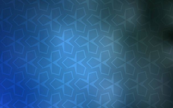 Light BLUE διανυσματικό μοτίβο σε τετράγωνο στυλ. Αφηρημένη κλίση εικονογράφηση με ορθογώνια. Καλύτερο σχέδιο για τη διαφήμισή σας, αφίσα, banner. - Διάνυσμα, εικόνα