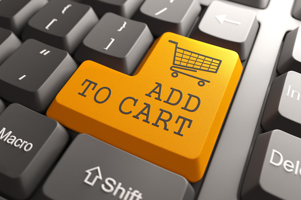 Add to Cart Button. - Photo, Image