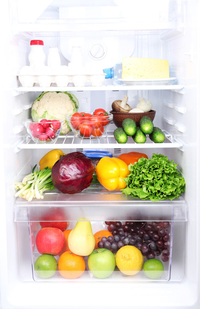 Refrigerator full of food - Fotografie, Obrázek
