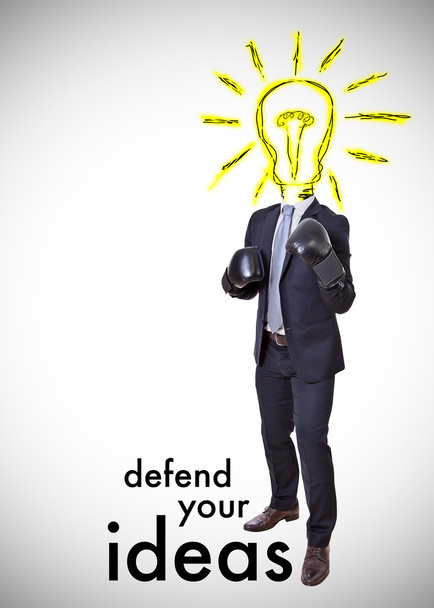uw ideeën verdedigen - Foto, afbeelding