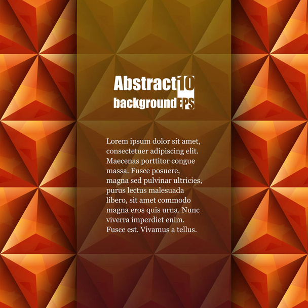 Abstract background with geometric pattern. Brochure template. Eps10 Vector illustration - Vector, Image