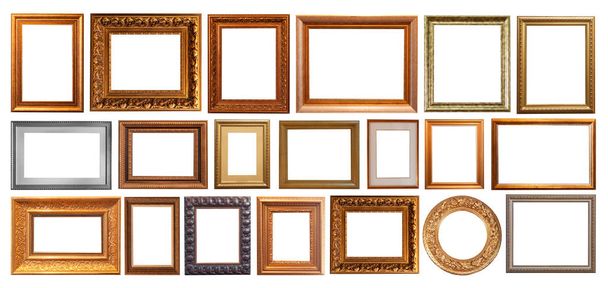 Vintage frames, pictures isolated	 - Photo, Image