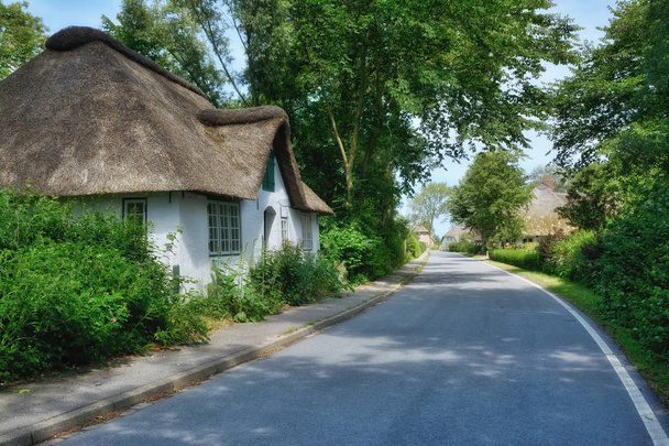 idyllic Village of Wasserkoog near Sankt Peter-Ording in North Frisia, Schleswig-Holstein, Germany
 - Фото, изображение