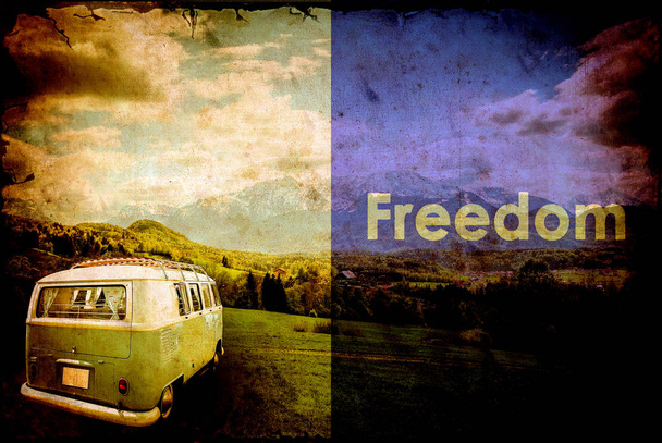 Libertà Vintage stile di vita di viaggio
 - Foto, immagini