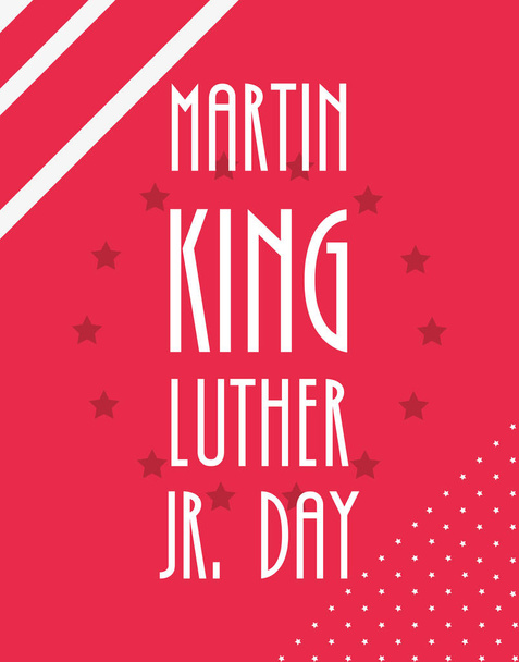 martin luther king jr day - Vector, Image