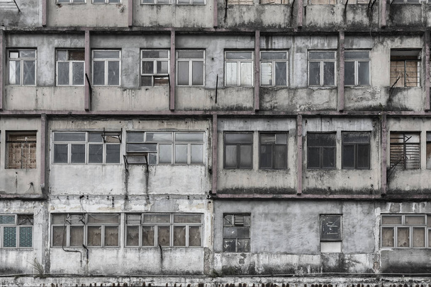 Verlaten woongebouw in Hong Kong stad - Foto, afbeelding