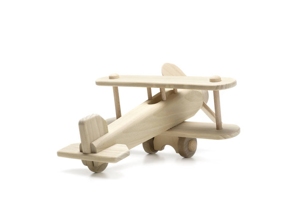 モデル作りのための木製の飛行機 - 写真・画像