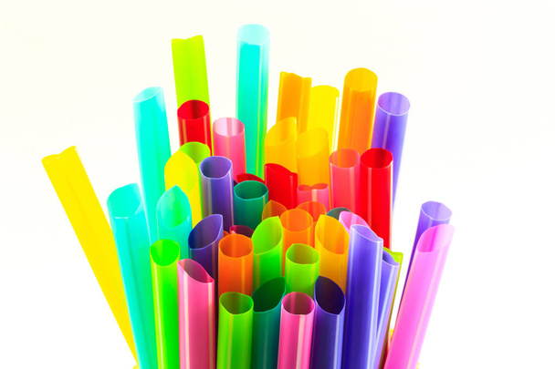 Renkli plastik çubuk  - Fotoğraf, Görsel