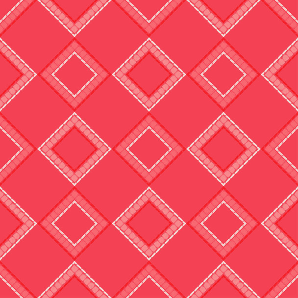 Ethnic boho seamless pattern. Patchwork texture. Weaving. Traditional ornament. Tribal pattern. Folk motif. Can be used for wallpaper, textile, invitation card, wrapping, web page background. - Vector, Image