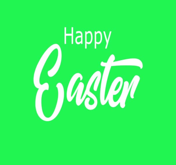 Happy Easter animacji wideo - Materiał filmowy, wideo