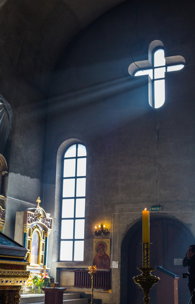 Interior of russian orthodox church - Photo, Image