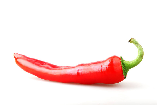 Red Pepper Isolated On White Background - Foto, afbeelding
