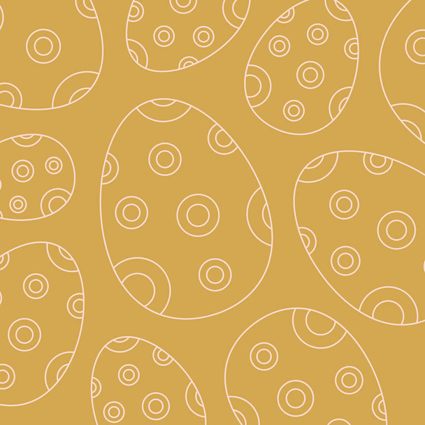 easter eggs wallpaper design - ベクター画像