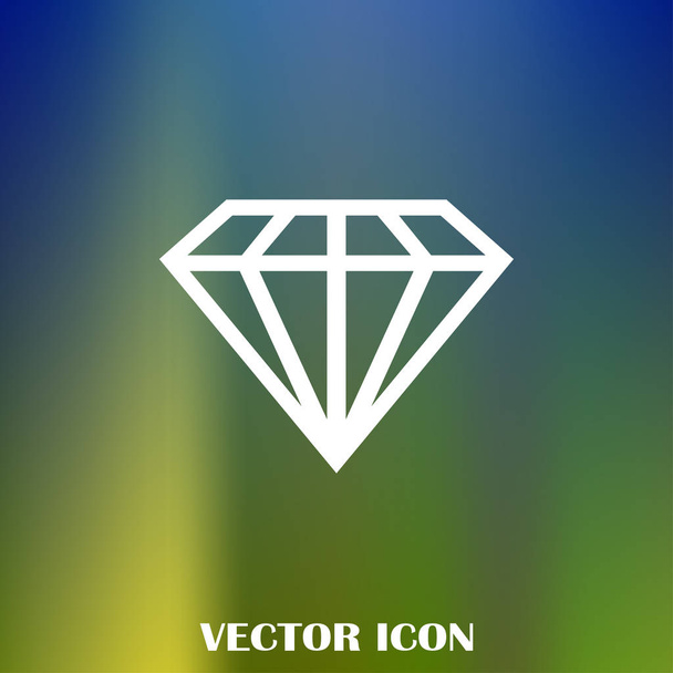 linie diamond vektorové ikony - Vektor, obrázek