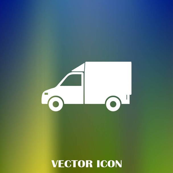szállítási vektor web icon - Vektor, kép