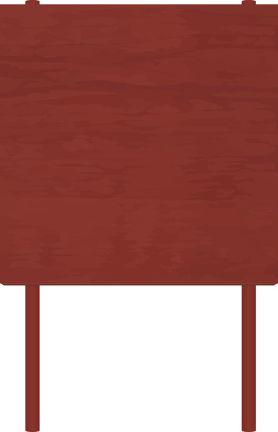 Vörös-barna fa óriásplakát a peeling festék - Vektor, kép