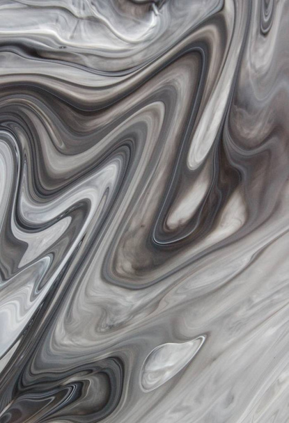 αφηρημένη ακρυλική ζωγραφική, μαρμάρινο χρώμα ταπετσαρία - Φωτογραφία, εικόνα